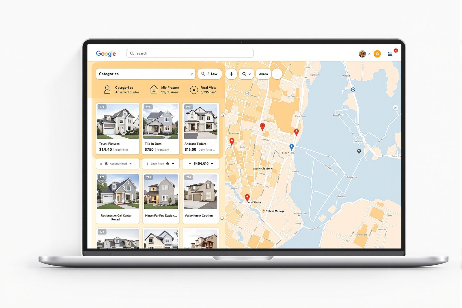 Property Categories & Search